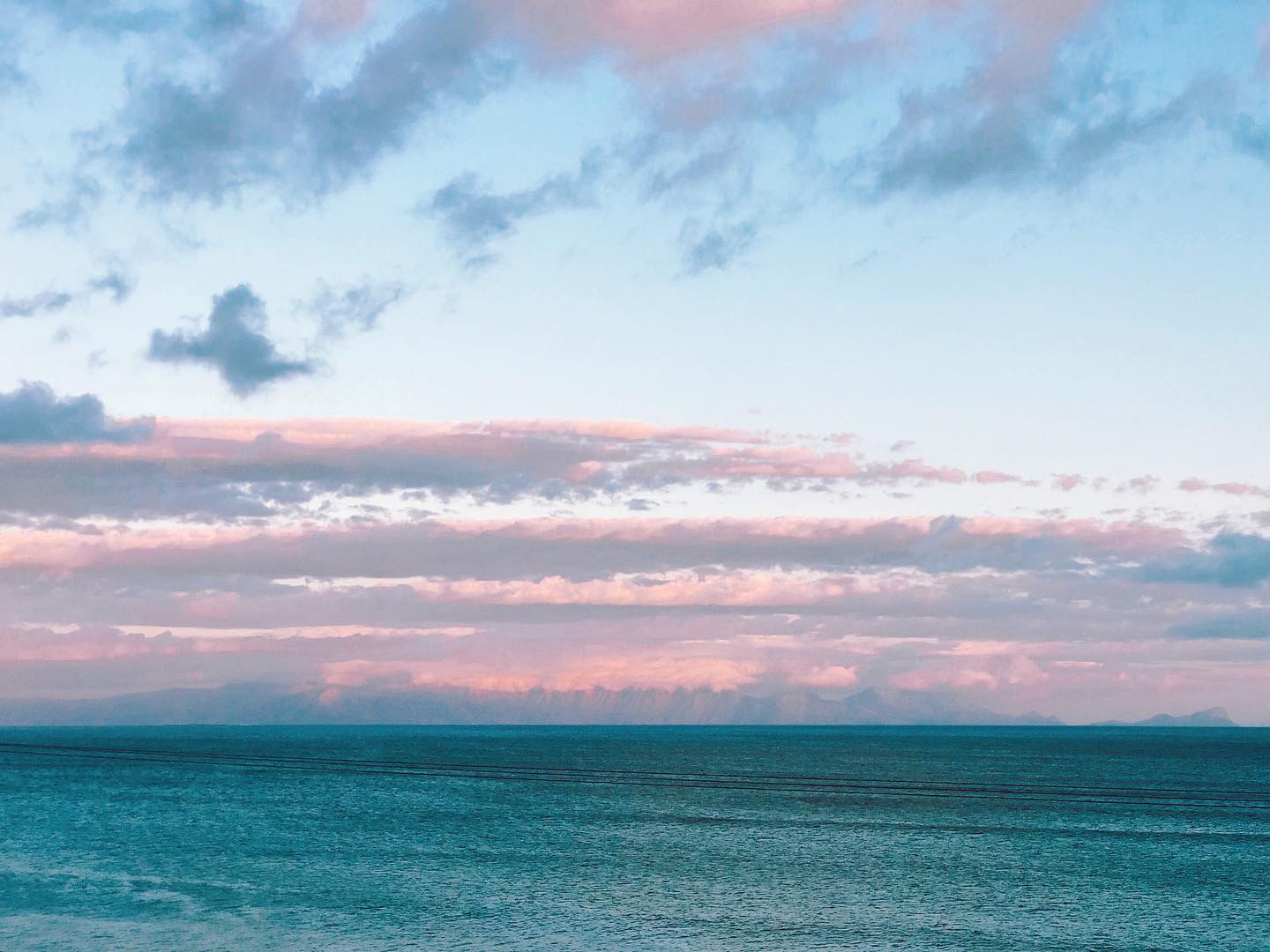 Ocean sunset